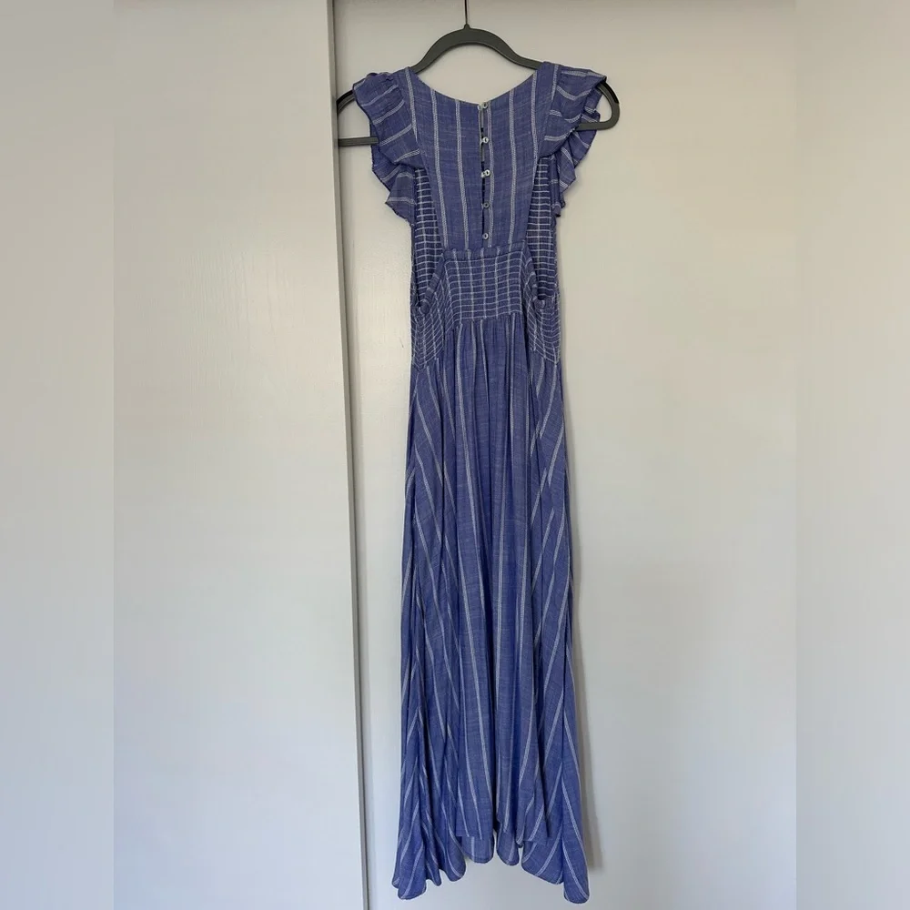 Chambray Butterflies Maxi by Free People - Picture 7 of 11